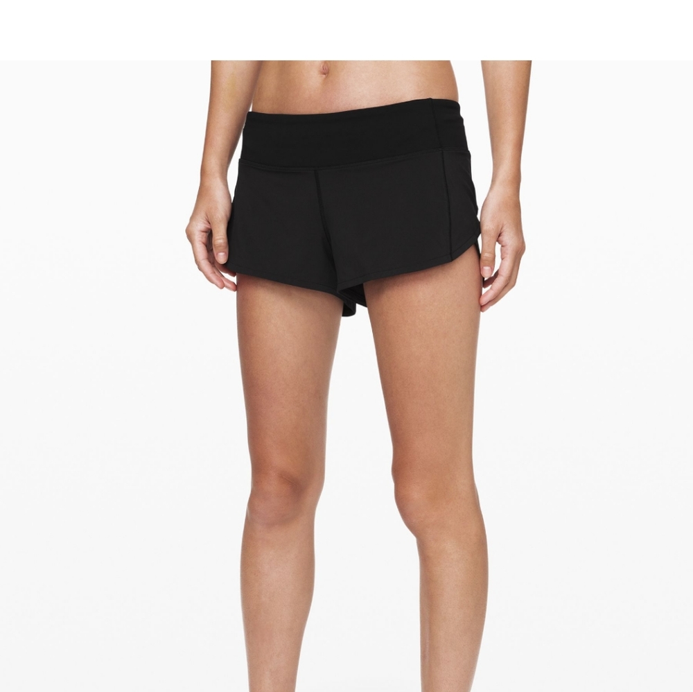 ISO black size 4 lululemon shorts !!!